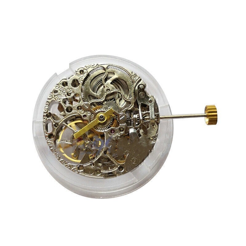 Automatic Mechanical Hollow Winding Movement Replacement For Miyota 8205 Watch