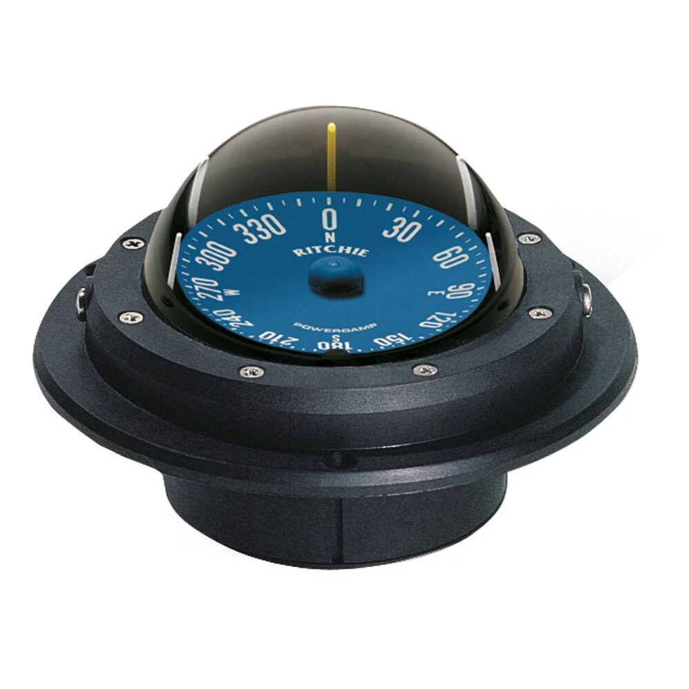 Ritchie Ru-90 Voyager Compass - Flush Mount Black