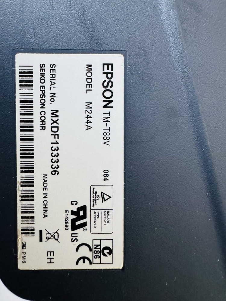 Epson TM-T88V Thermal Receipt Printer - Model M244A