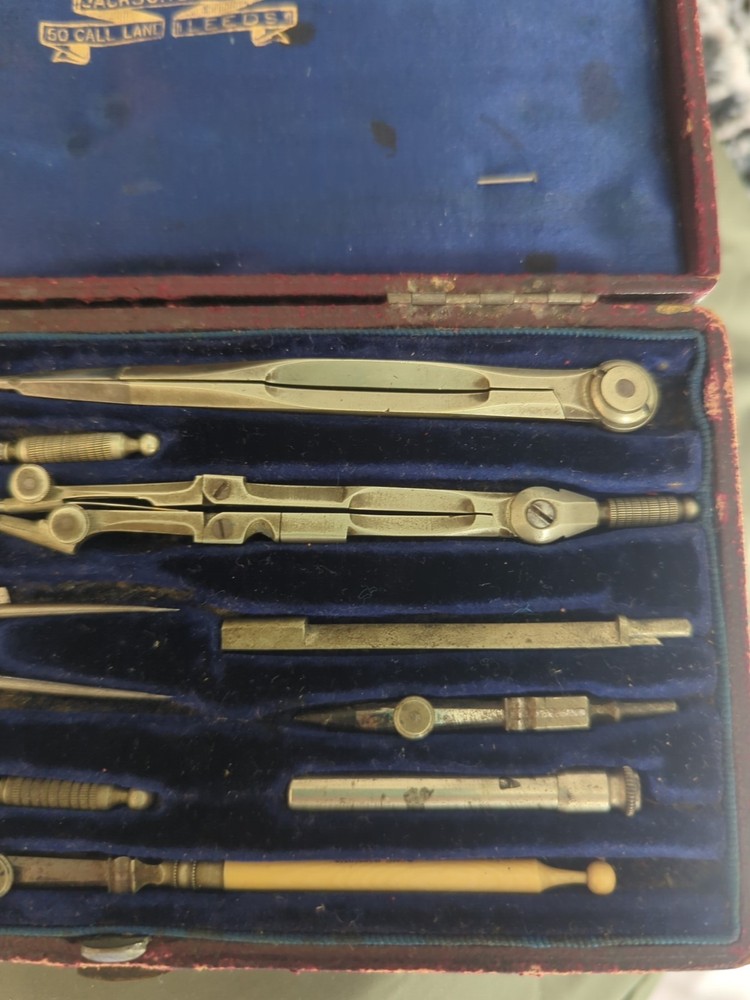 Victorian Draughtmans Set