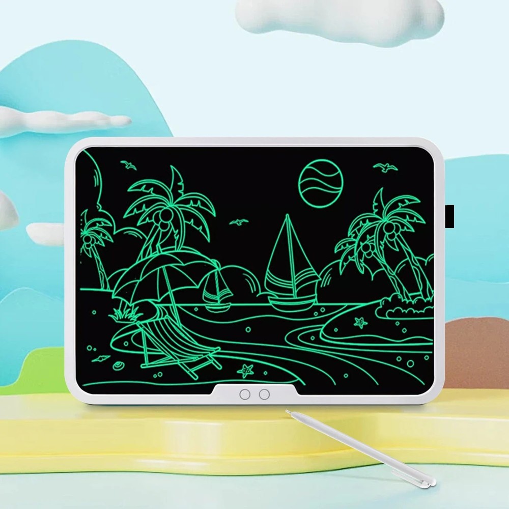 Digital Writing Tablet 19" - One-Touch Erase & Lock, Paperless Notepad