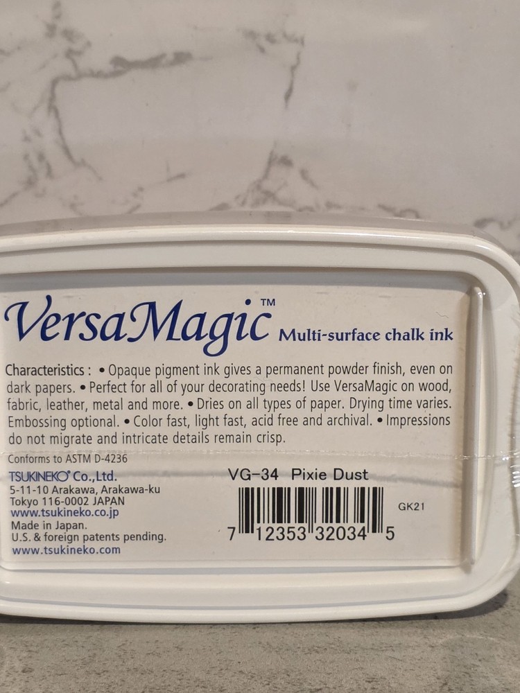 ARCHIVAL VERSAMAGIC Surface Chalk Pad Bundle Wheat And PIXIE Dust Brand New