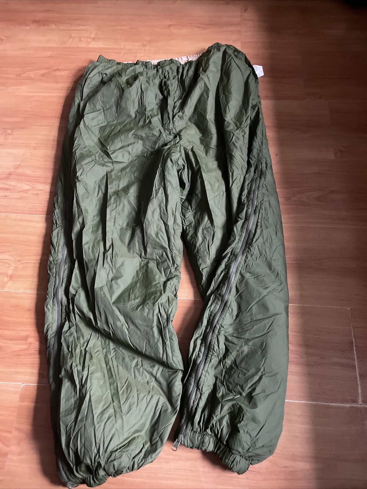 British Army Issue Thermal Softie Trousers Size Medium Reversible Olive/ Sand M