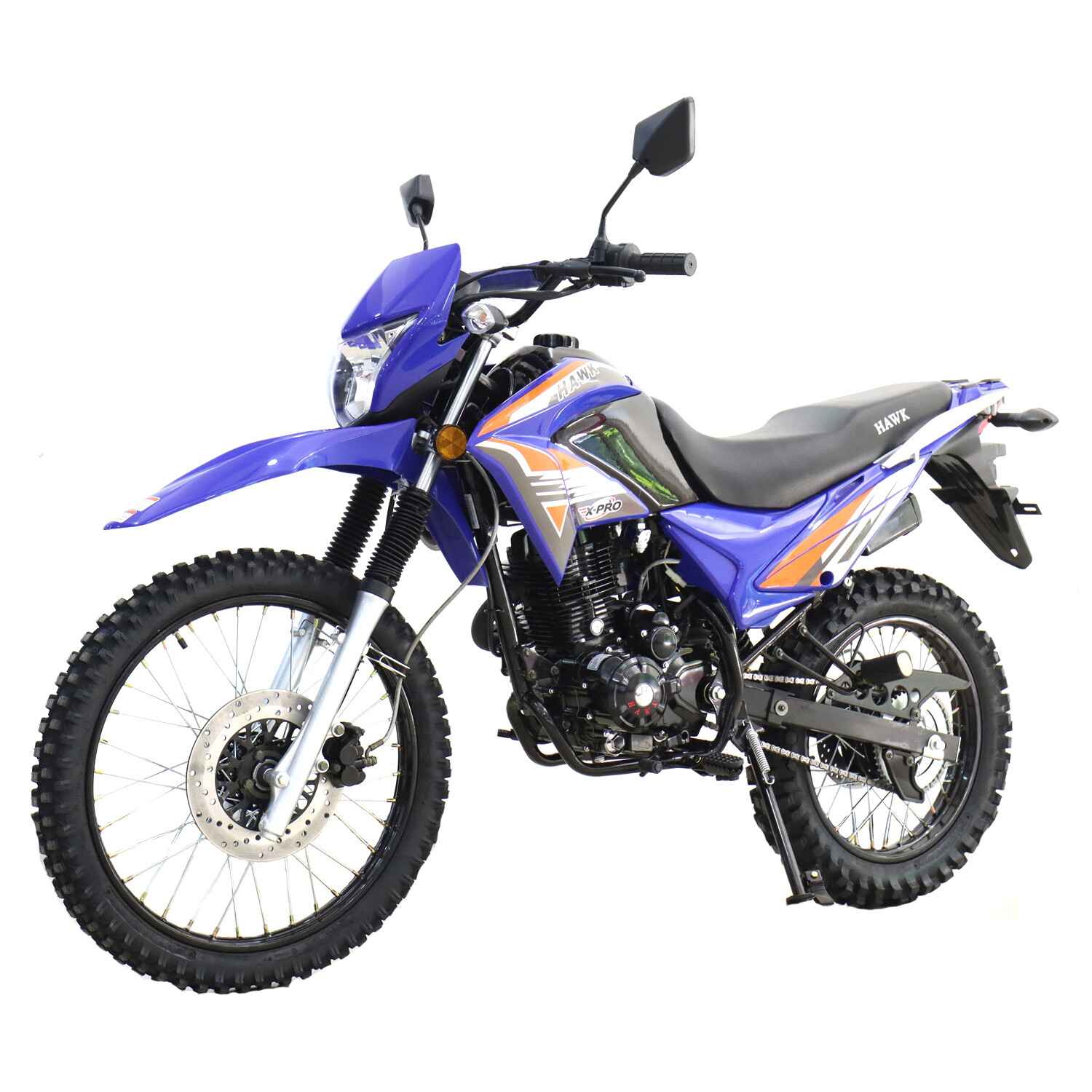 X-PRO Hawk 250 Dirt Bike Dual Sports Enduro Street Bike Motorcycle Free Shipping