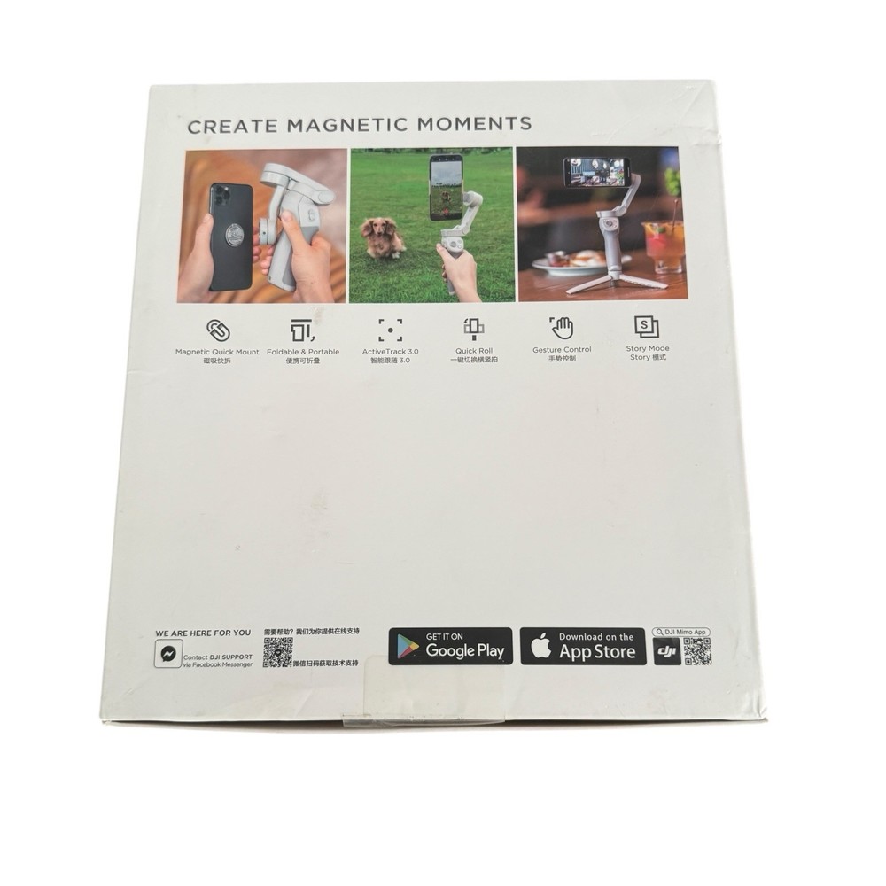 DJI OM 4 Handheld Foldable Gimbal 3-Axis Stabilizer
