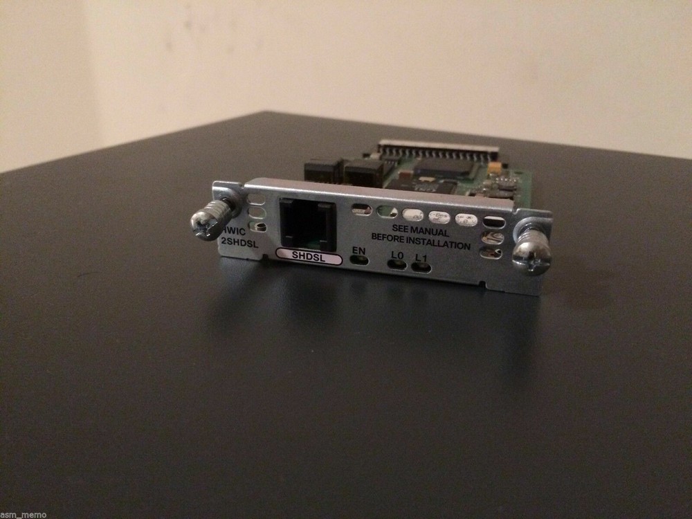 CISCO HWIC-2SHDSL WAN Interface Module Card High Speed HWIC-2SHDS-L