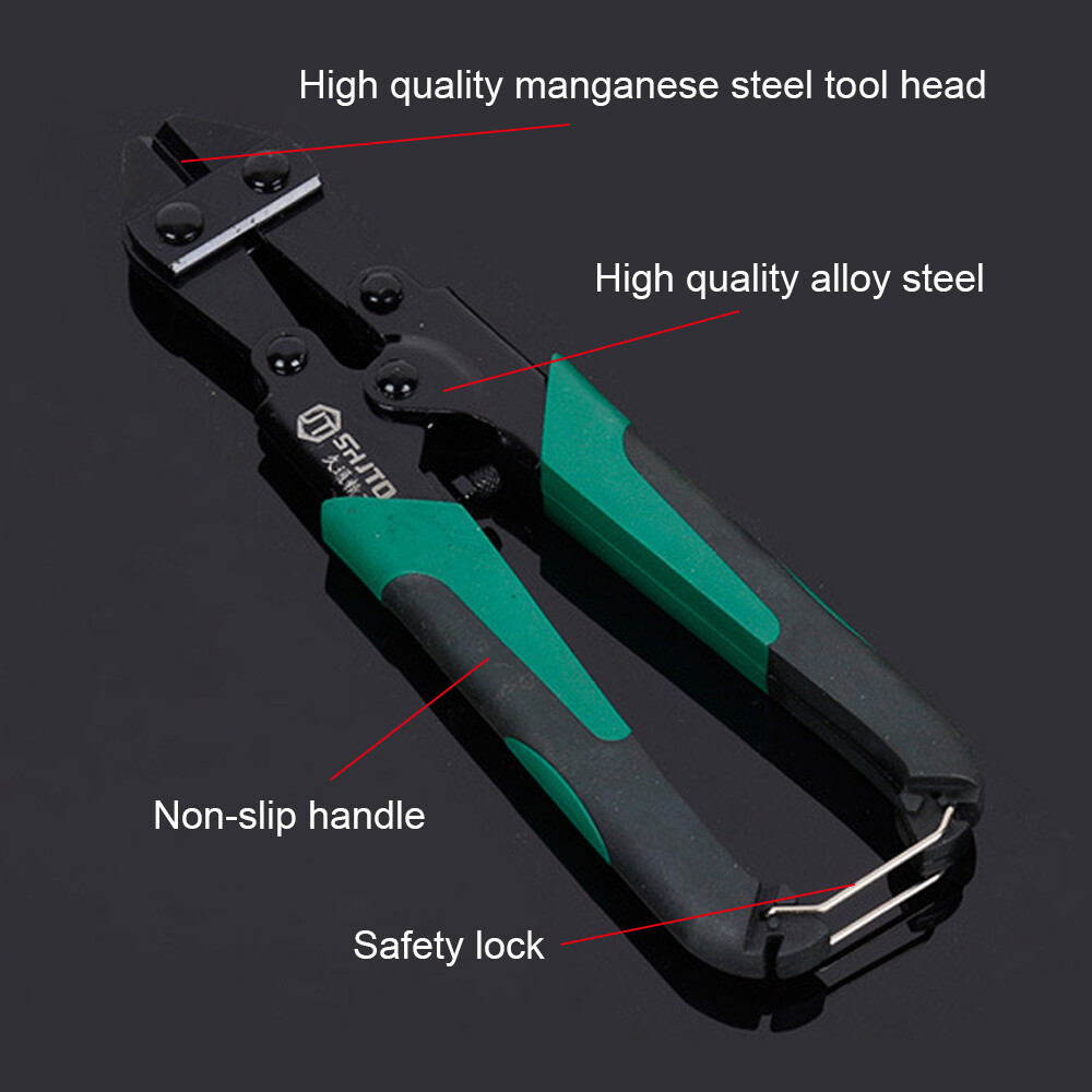 8" Wire Cutters Crimper Cable Strippers Pliers Self Adjusting Tool / Pipe Cutter