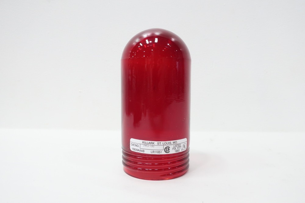 Killark VRG-100 Red Glass Globe