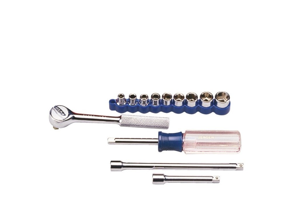 Techni-Pro 997-106 - 14-Piece Inch Socket Set, 1/4' Drive