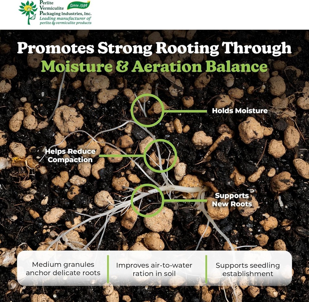 Medium Vermiculite – Professional Grade – Excellent Soil Conditioner - Medium...