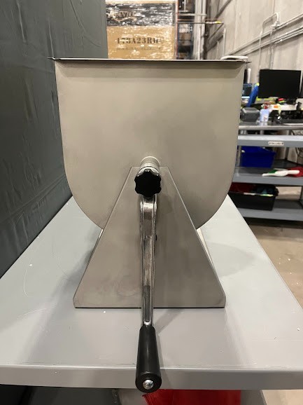 Backyard Pro 44 lb. Manual Tilting Meat Mixer with Removable Paddles