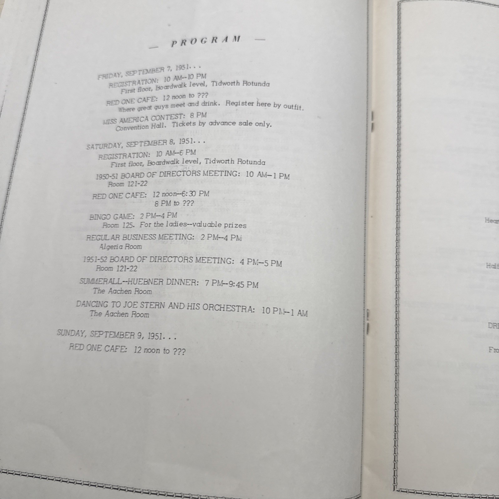 WWI AEF U.S. Army 1st Infantry Division Society 33rd Annual Reunion Big Red One