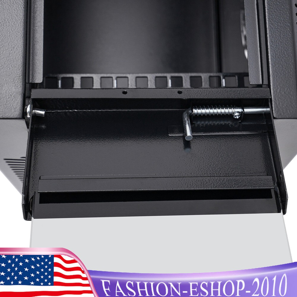 4U Server Cabinet Case Wall Mounted Network Server Data Cabinet Enclosure Rack