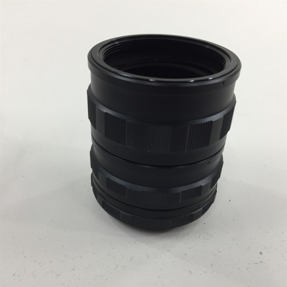 Microscope Objective Lens Extender Ring Set 1 2 3 With Case