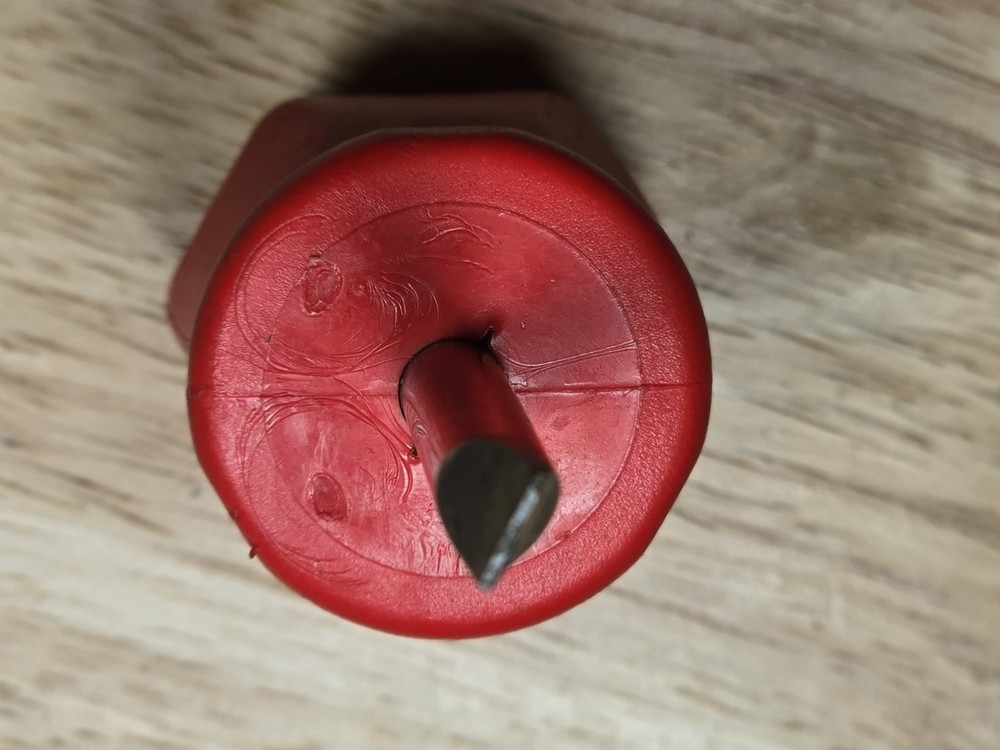 snap on tools red stubby flathead screwdriver SHD1