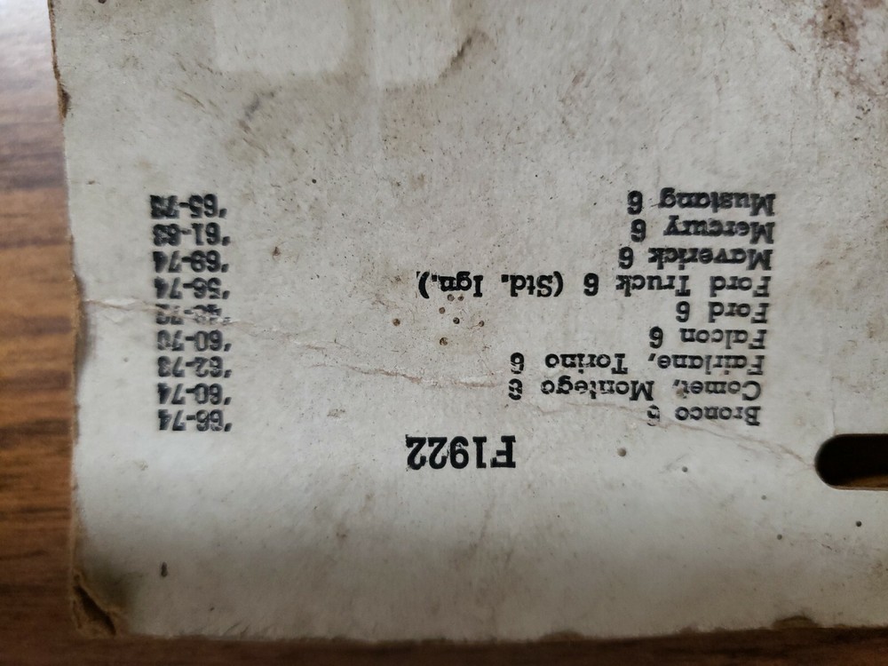 Standardized Ford F 1922 Distributor Cap