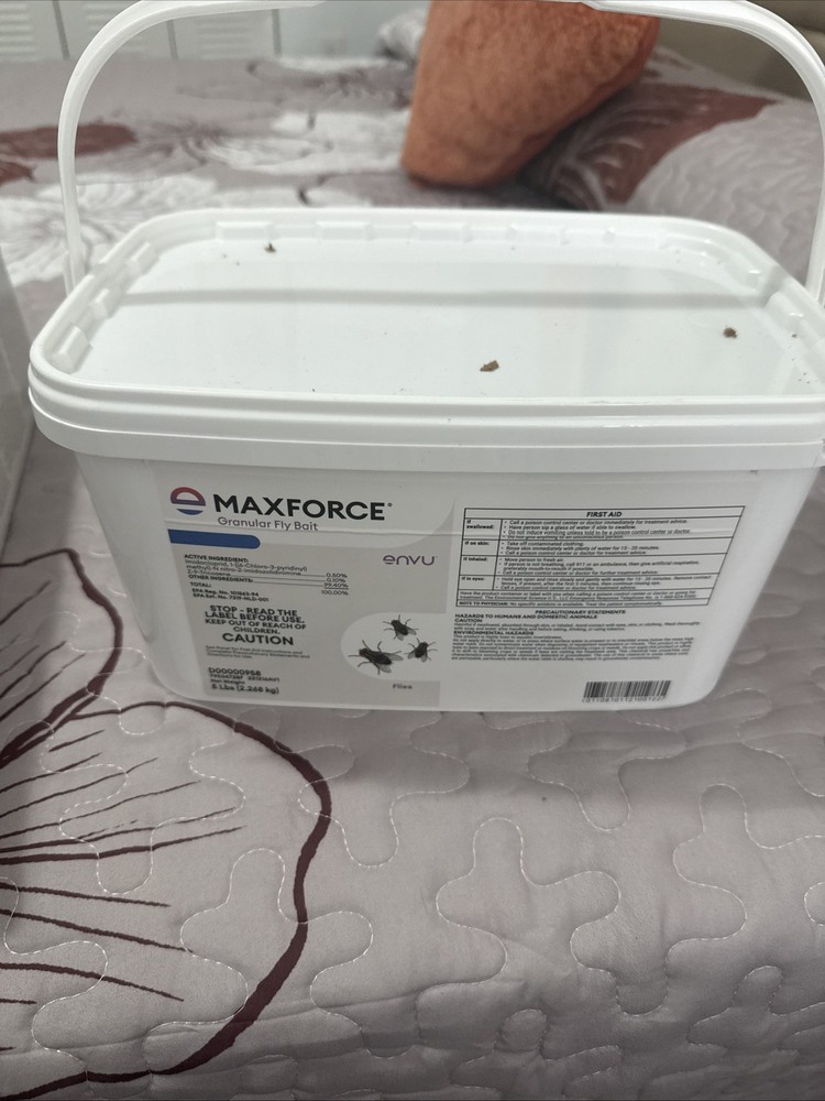 MAXFORCE GRANULAR FLY BAIT / 5lb bucket