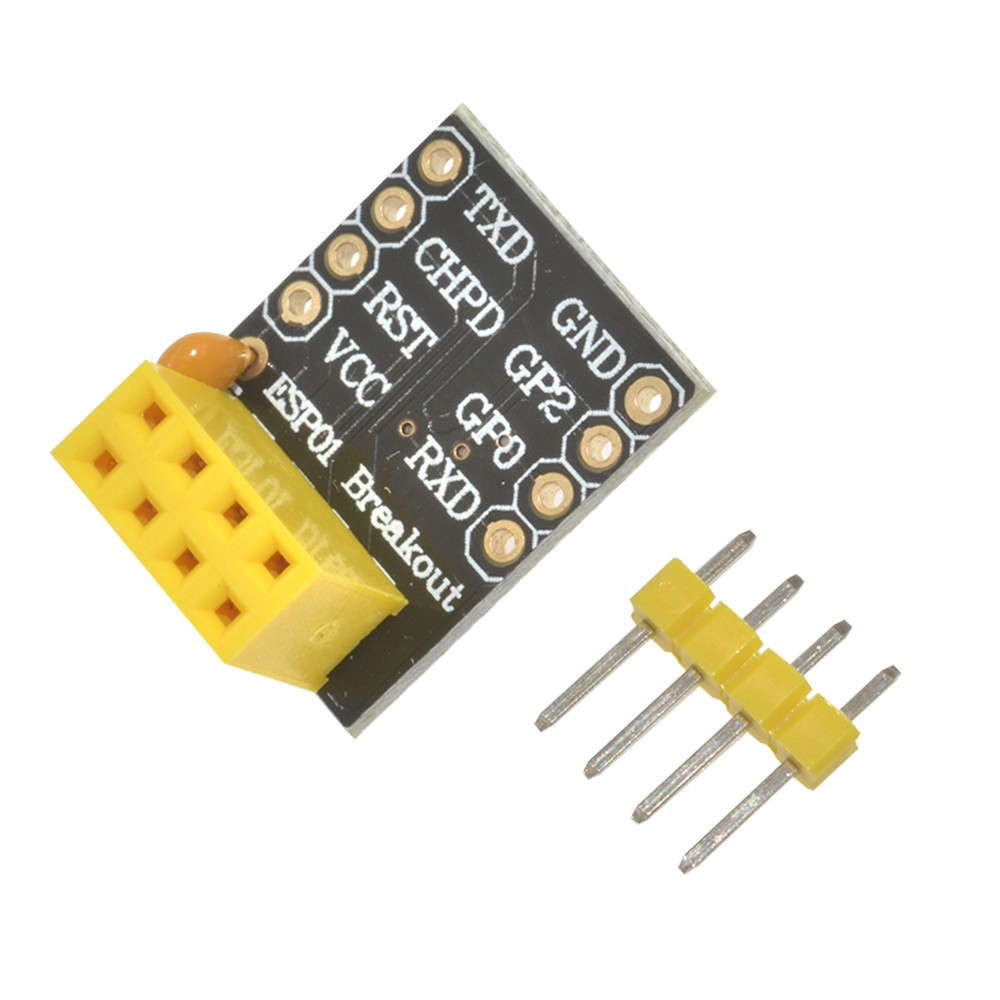 5PCS Breadboard Adapter for ESP8266 ESP-01/01S Wifi Transceiver Breakout Module