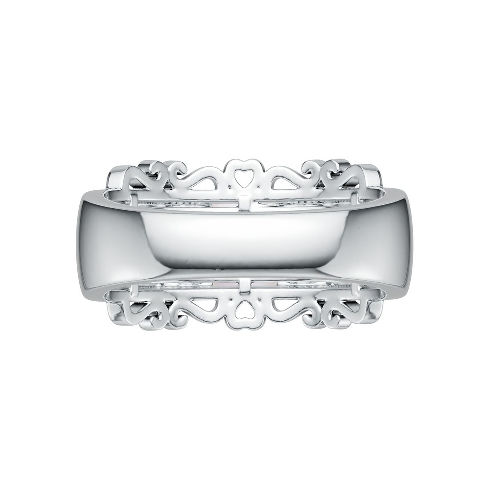 Sterling Silver Semi Mount Ring Setting Round RD 8x8mm