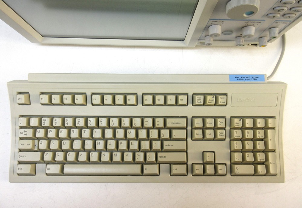 Agilent 16702B Logic Analyzer Analysis System w/ Opt # 003 and 2x 16717A Modules