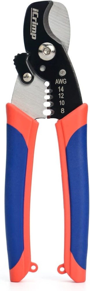 iCrimp Wire Stripper Cable Cutter 2 in 1 Multifunction Cutting Tool...