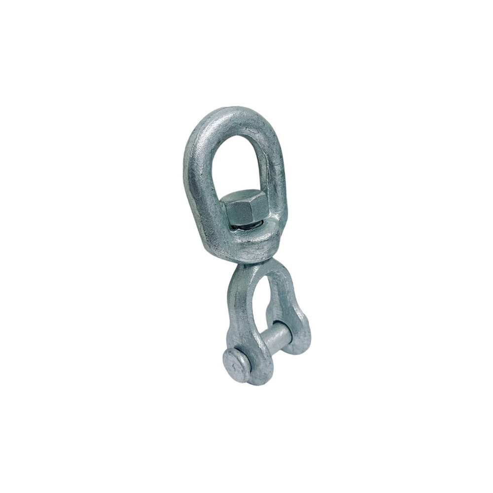Galvanized JAW EYE Swivel Marine Mooring 1/4", 5/16", 3/8", 1/2", 5/8", 3/4", 1"