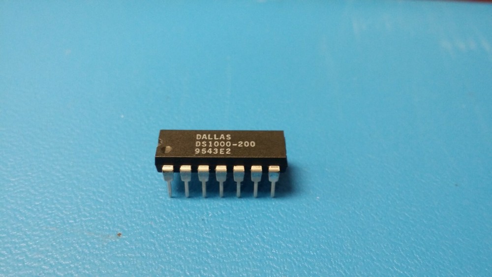 (3pcs) DS1000-200 Delay Lines / Timing Elements 14pin DIP