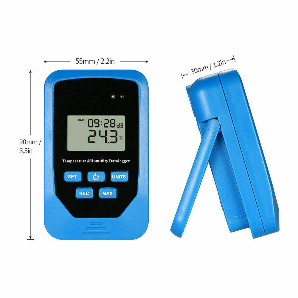 Mini USB Humidity Temperature Data Logger RH TEMP Datalogger Recorder K2N8
