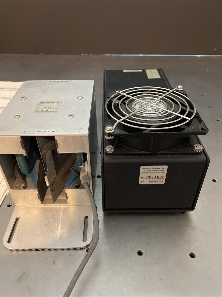 NM Laser Prodcts CD-1100F Shutter Controller w/ Custom Large Shutter