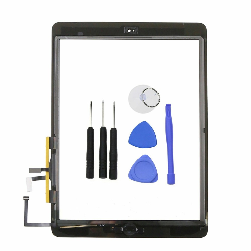 New Black Outer Glass + Touch Screen Digitizer For iPad Air 5th Generation TOOLS