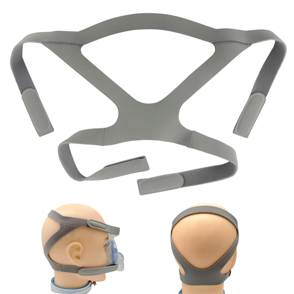 CPAP Mask Headgear Strap, Universal Strap for 1PCS, Gray
