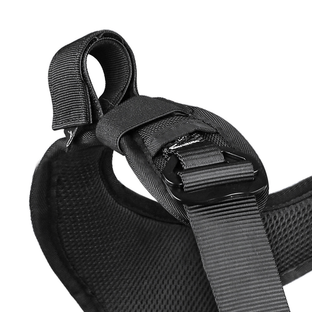 Full Body Harness Black M Rescue Rigging Rope Access Fall Arrest Purpose