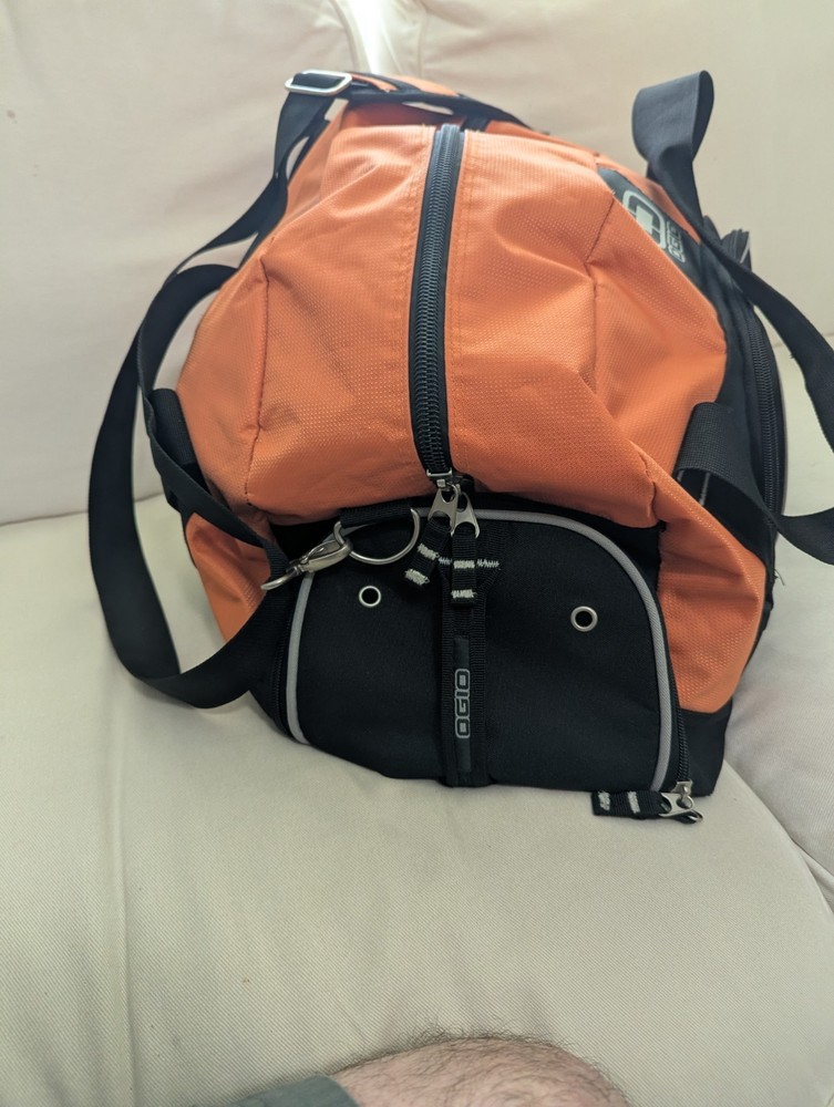 Corvette Ogio Duffel Orange/Black
