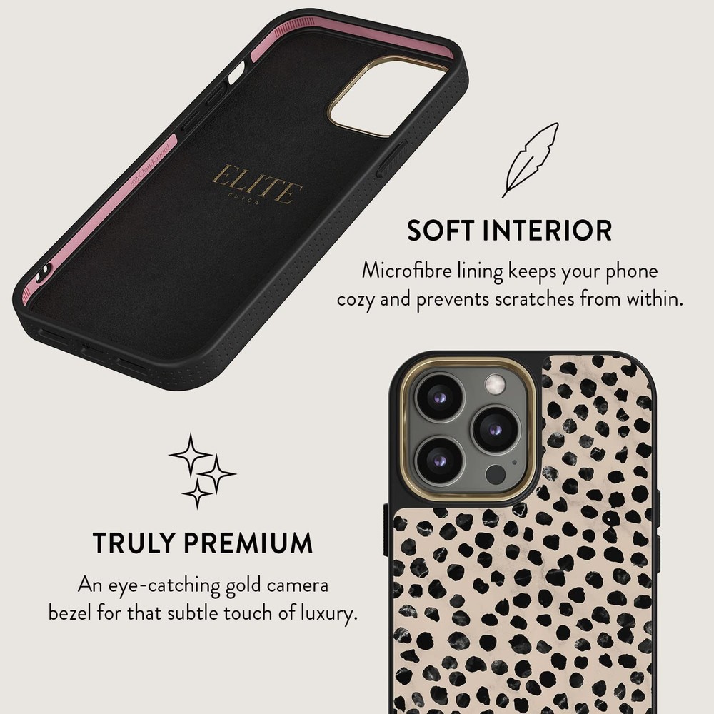 Burga iPhone 14 Pro Max Case Protective Cute Pattern Fall Collection