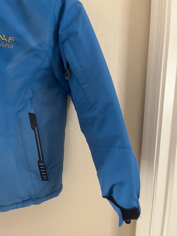 Wilful Boy's 6-7 Winter Jacket Blue