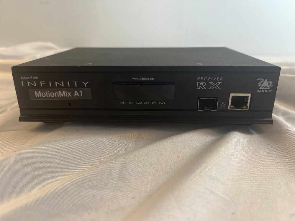 AdderLink Infinity ALIF1002R KVM Receiver DVI USB IP Extender No PSU