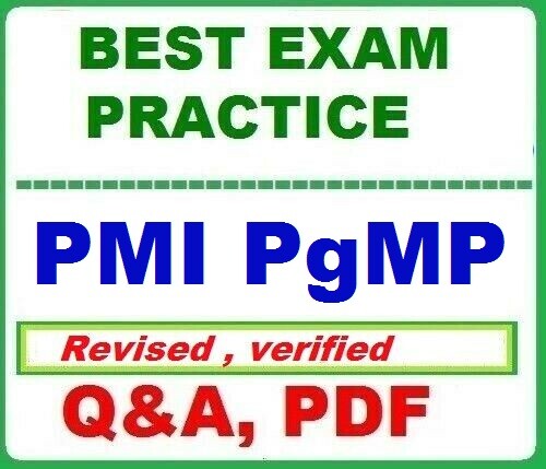 PMI PgMP Program Management Professional  - BEST Exam Practice Q&A ~ -2026!