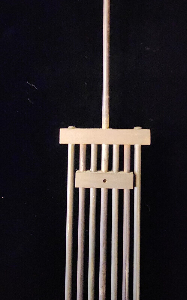 Vintage Brass Clock Pendulum 18"