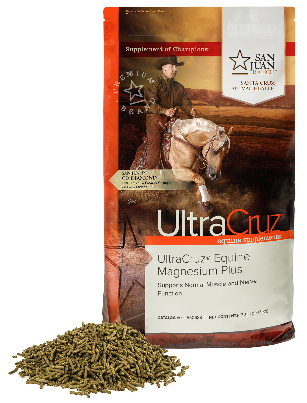 UltraCruz� Equine Magnesium Plus, 20 lb