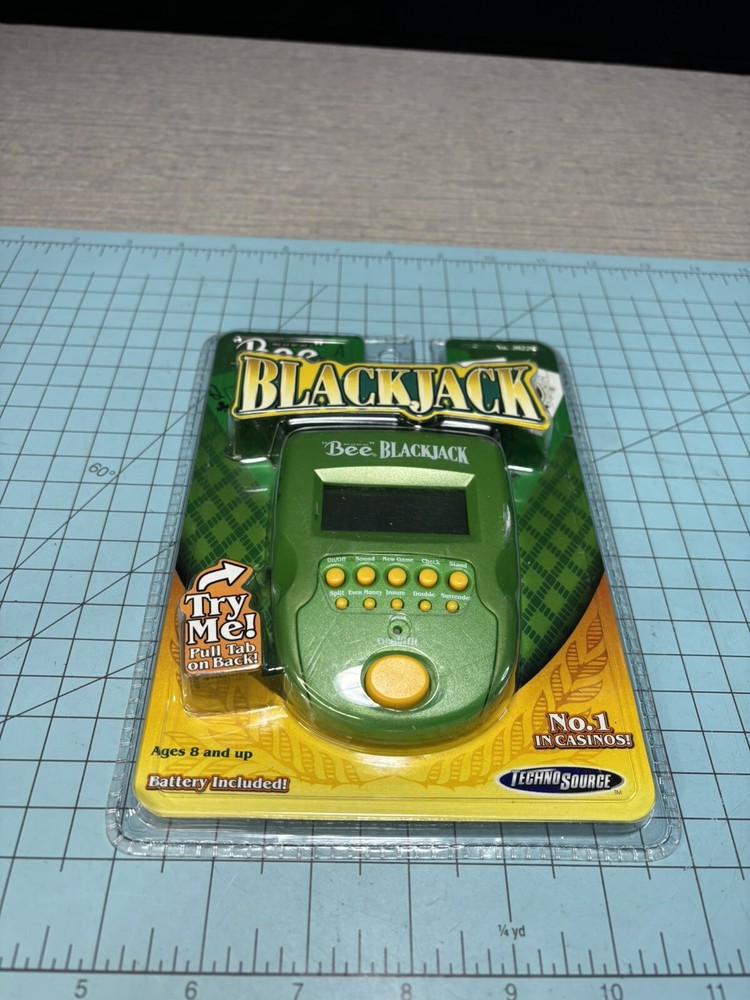 Bee Blackjack by Techno Source No. 30220 New Sealed *Tested**Working*