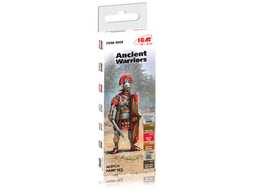ICM 3068– Acrylic paint set for Ancient Warriors