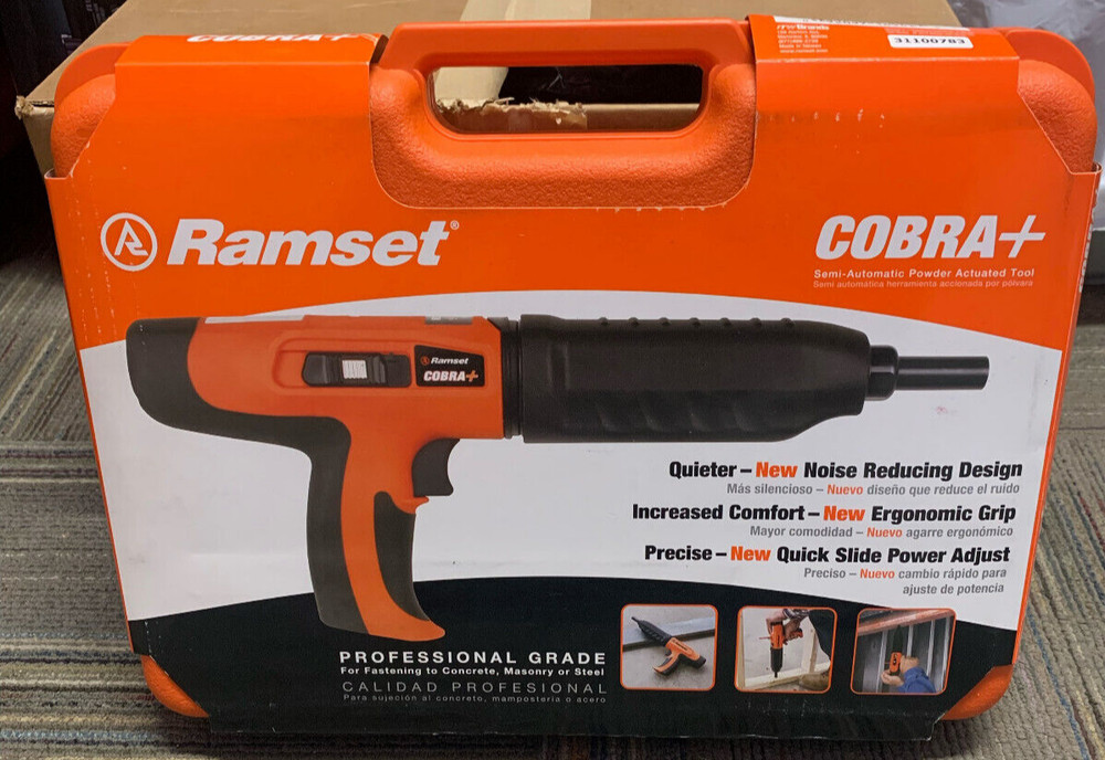 Ramset Cobra+ 0.27 Caliber Semi-Automatic Powder Actuated Tool - 16942