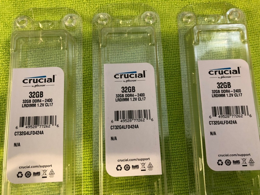 20 RAM Memory ESD Protective Clamshell Cases DIMM DDR2 DDR3 DDR4 RDIMM