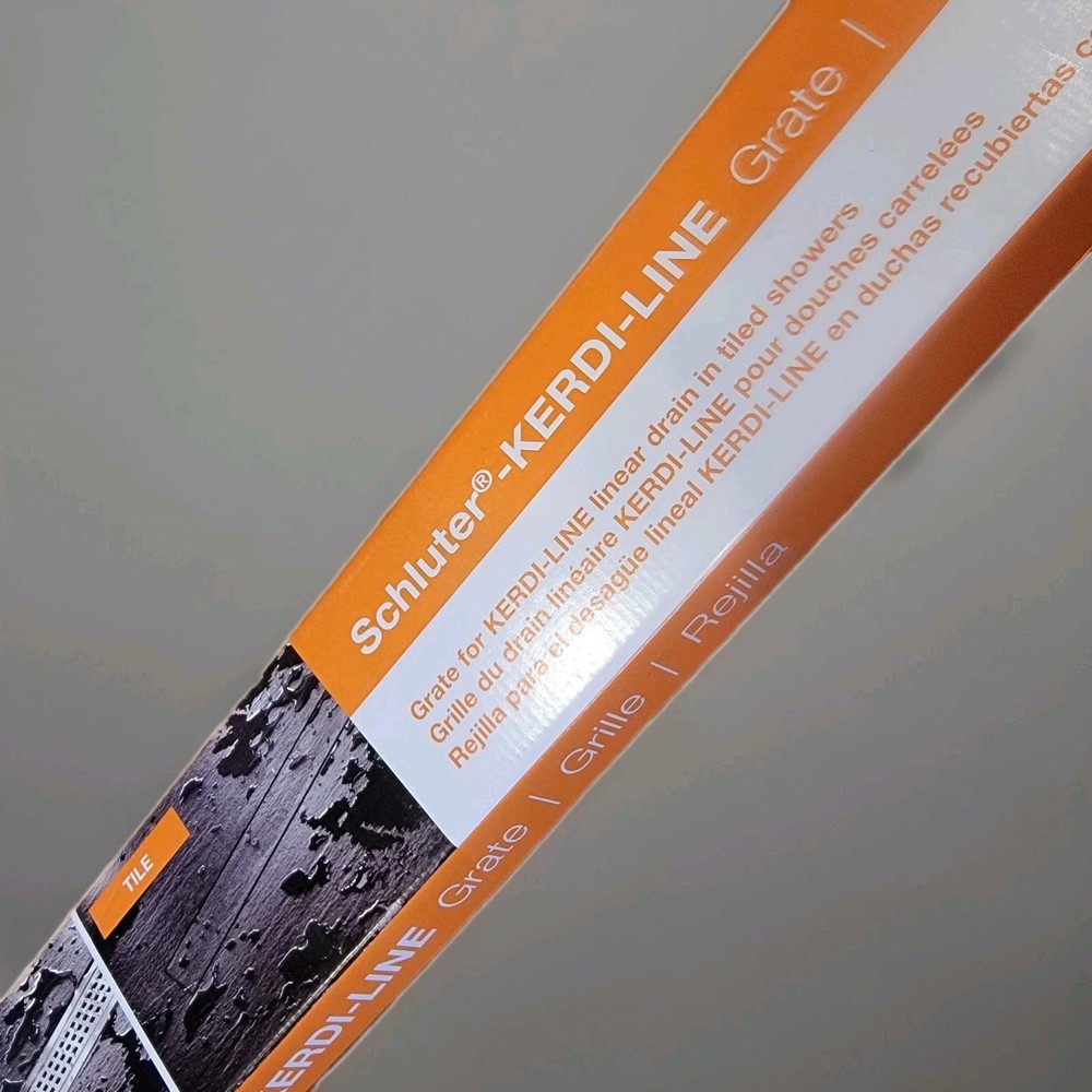 Schluter Systems Kerdi-Line Tileable Rectangle Grate - 52"
