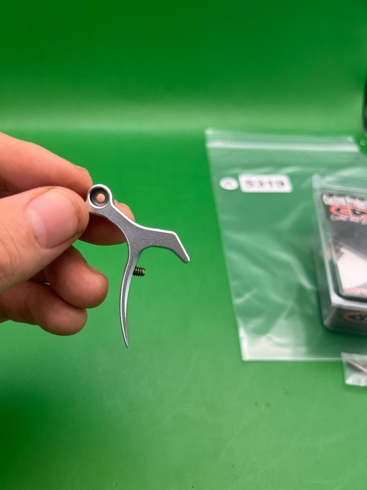 Custom Products Paintball Trigger Silver Proto PMR