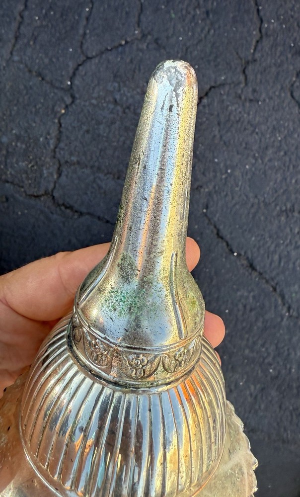 VINTAGE Silver Plate Wine Funnel
