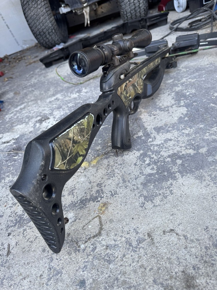 Vintage Barnett Jackal Crossbow & Tasco Scope *UNTESTED* Bad String