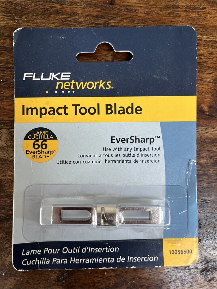 Fluke Networks Impact Tool Blade 66 EverSharp Blade 10056500. NEW