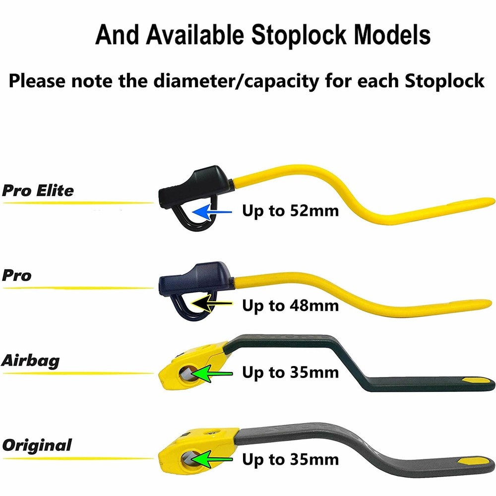 Stoplock Steering Wheel lock Pro Elite Car Van Security Premium Immobiliser.Mat✅