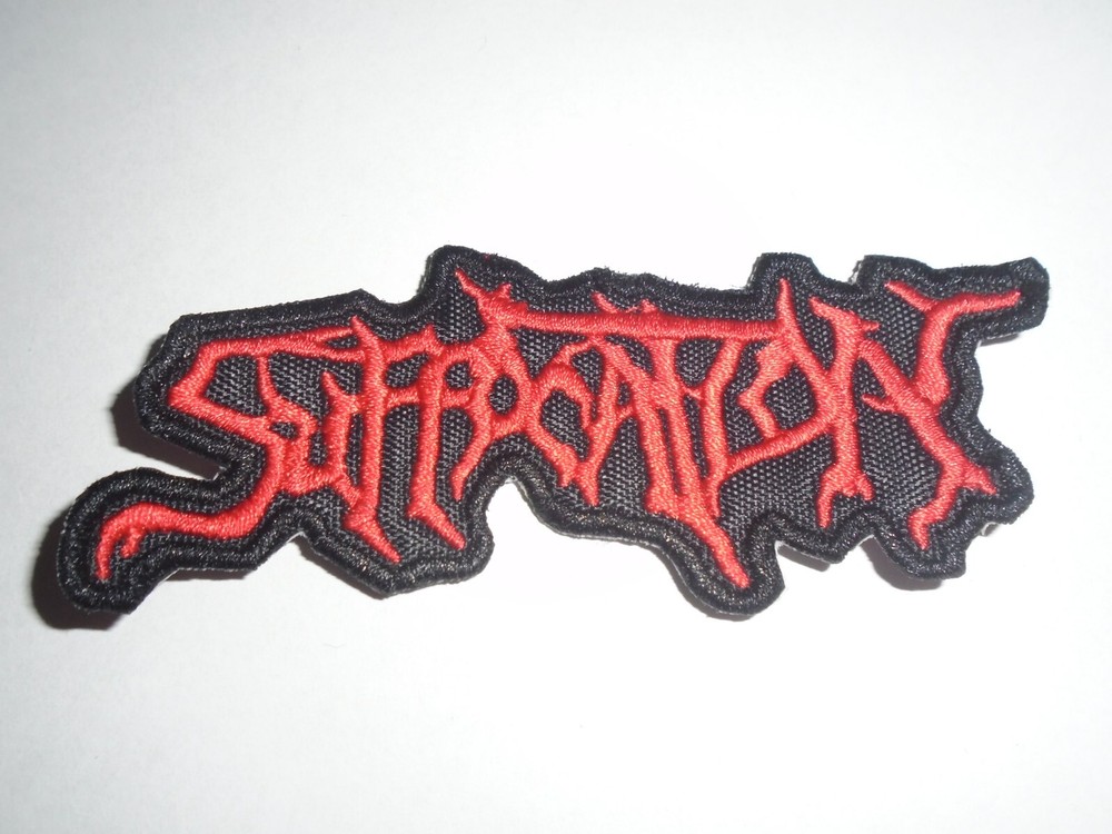 SUFFOCATION DEATH METAL EMBROIDERED PATCH